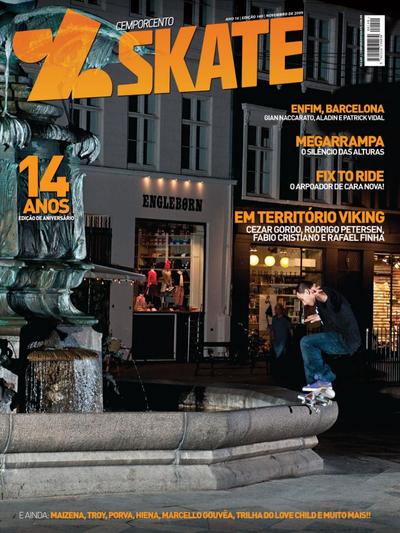 Cemporcento Skate Issue 140 November 2009