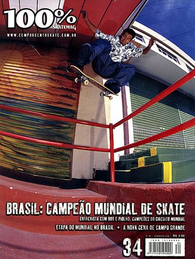 Cemporcento Skate Issue 34 December 2000