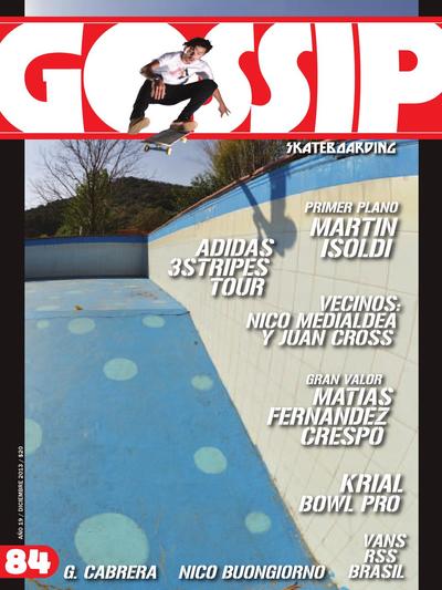 Gossip Skate Issue 84 December 2013