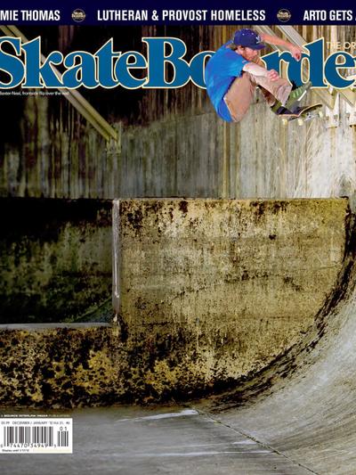 Skateboarder December January 2011