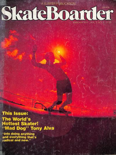 Skateboarder February 1977