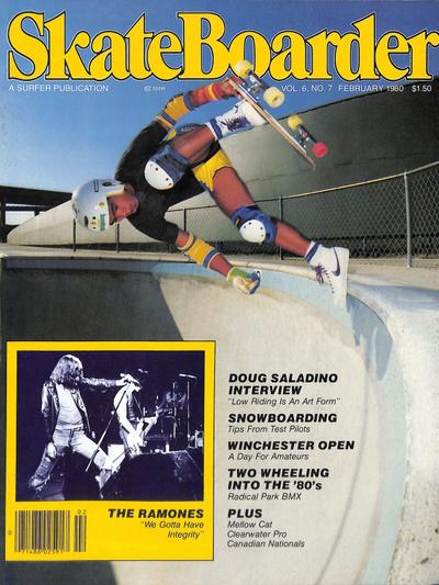 Skateboarder February 1980