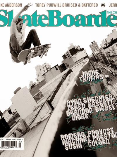 Skateboarder February March 2012
