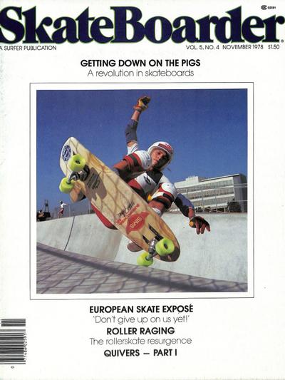 Skateboarder November 1978