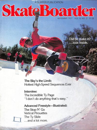 Skateboarder September 1977