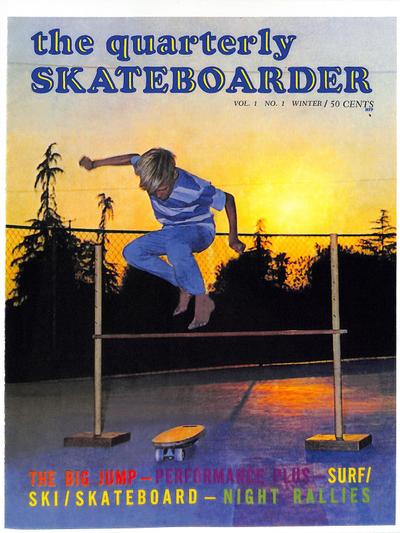 Skateboarder Winter 1964