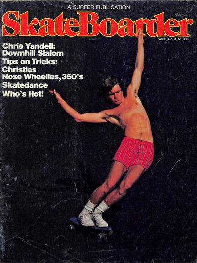 Skateboarder Winter 1975