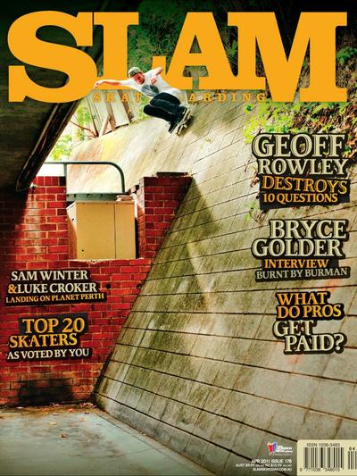 Slam Skateboarding April 2011