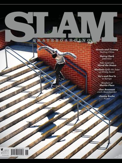 Slam Skateboarding December January 2012