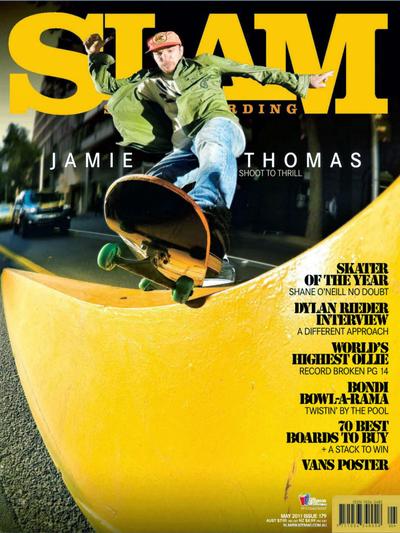 Slam Skateboarding May 2011