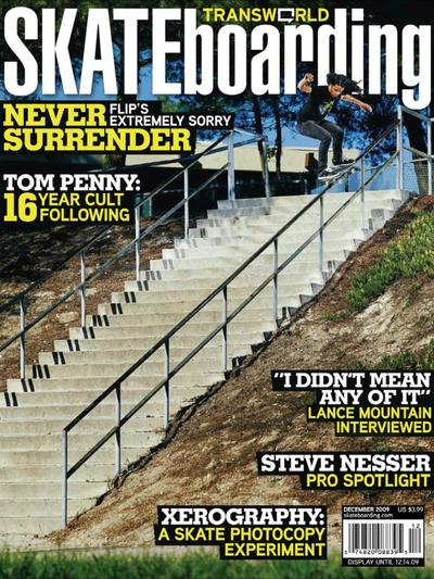 Transworld Skateboarding December 2009