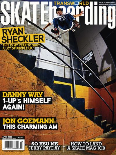 Transworld Skateboarding April 2008