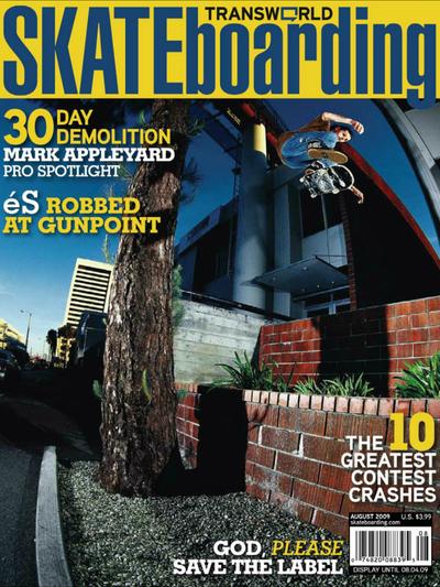Transworld Skateboarding August 2009