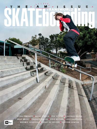Transworld Skateboarding August 2016