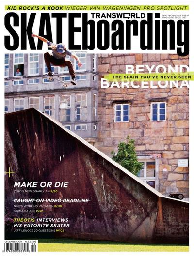 Transworld Skateboarding December 2011