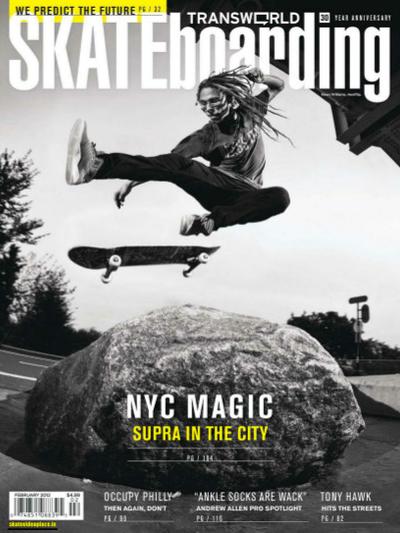 Transworld Skateboarding February 2012