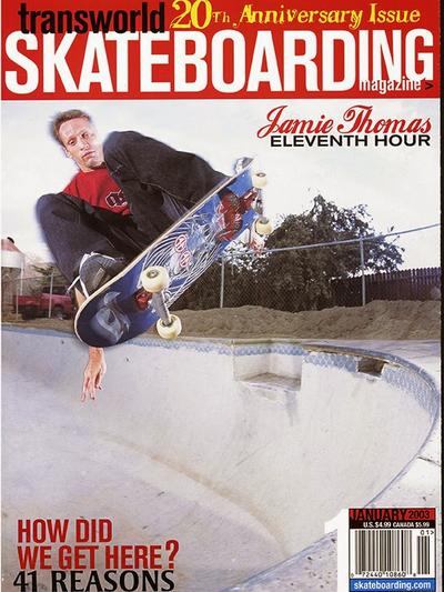 Transworld Skateboarding January 2003