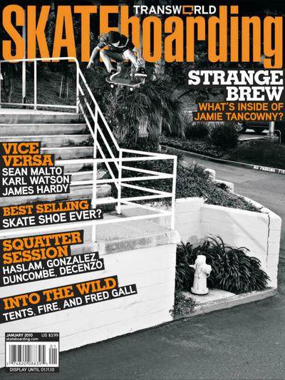 Transworld Skateboarding January 2010