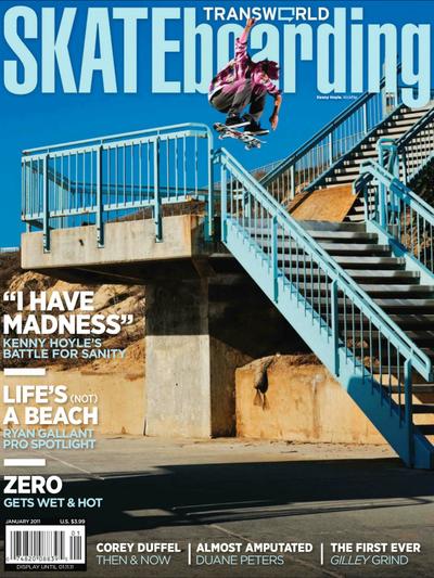 Transworld Skateboarding January 2011