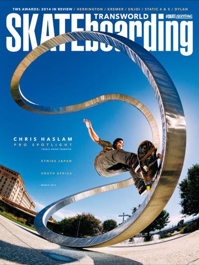 Transworld Skateboarding March 2015