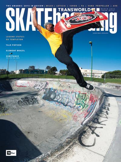 Transworld Skateboarding March 2016