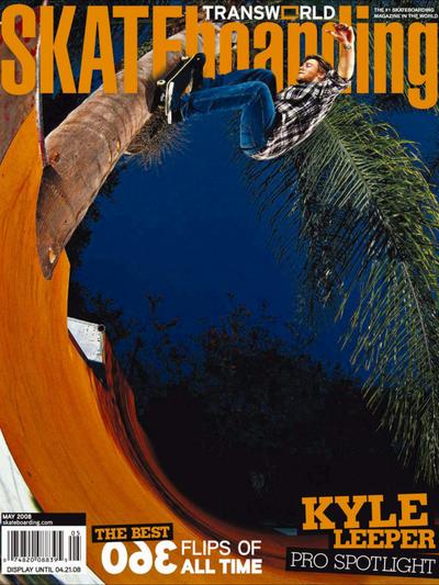Transworld Skateboarding May 2008