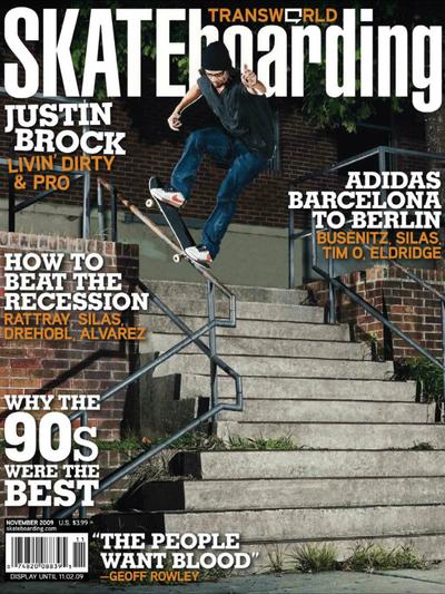 Transworld Skateboarding November 2009