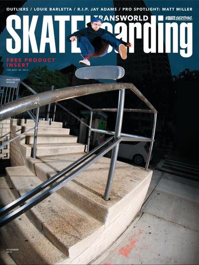 Transworld Skateboarding November 2014
