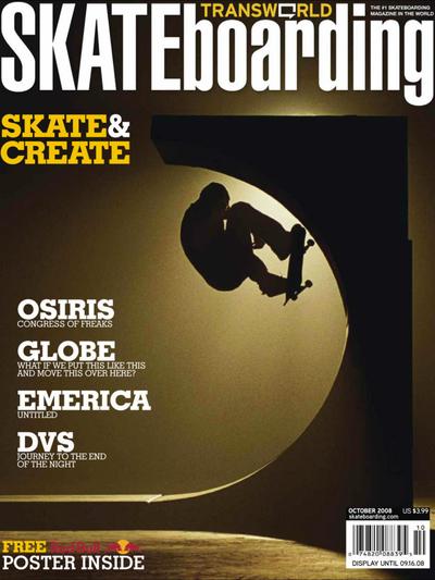 Transworld Skateboarding October 2008