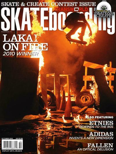 Transworld Skateboarding October 2010
