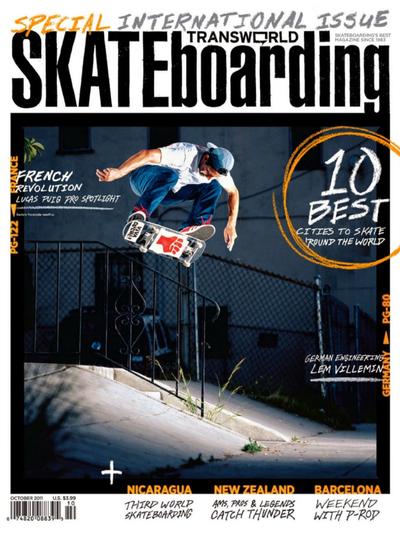 Transworld Skateboarding October 2011