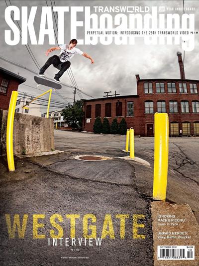 Transworld Skateboarding October 2012