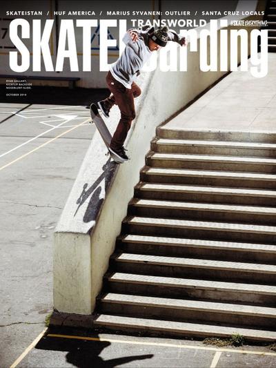 Transworld Skateboarding October 2014