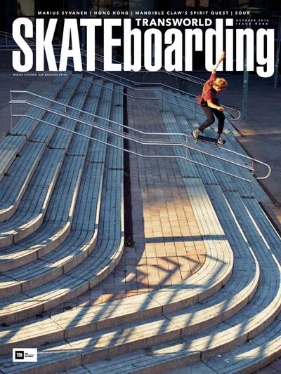 Transworld Skateboarding October 2016